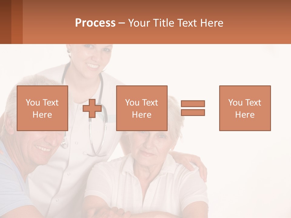 Occupation Exam Senior PowerPoint Template