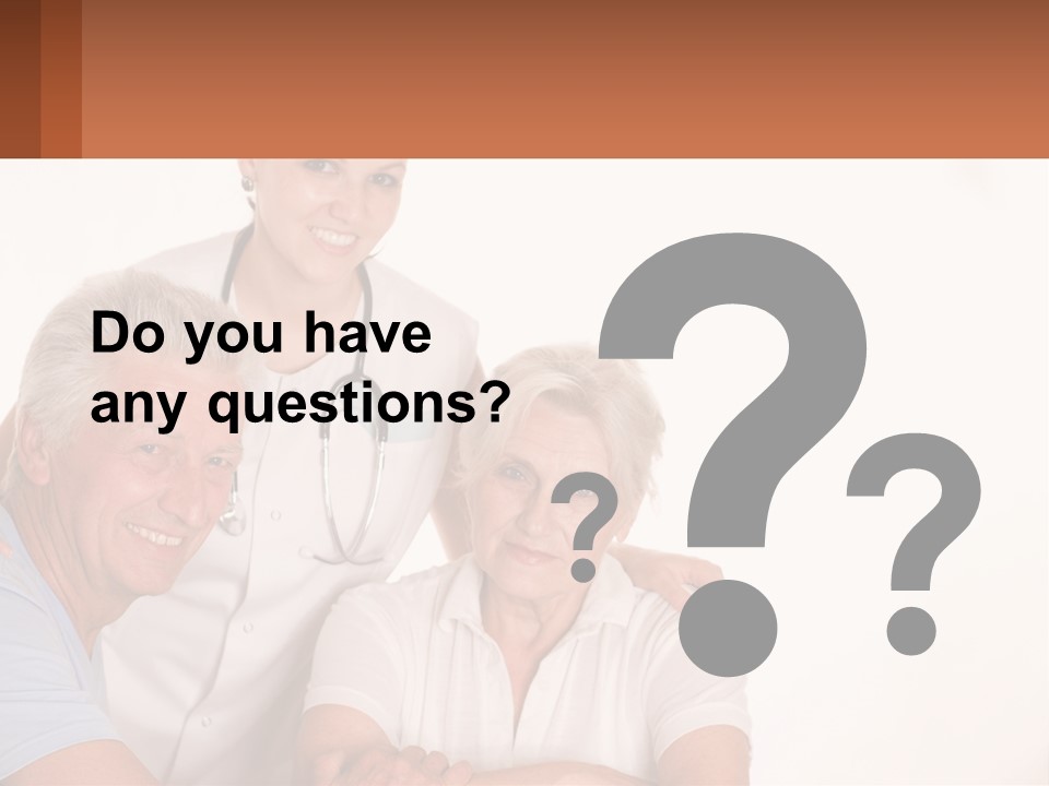 Occupation Exam Senior PowerPoint Template