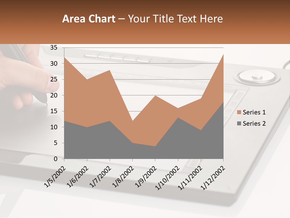 Device Sketch Electronic PowerPoint Template