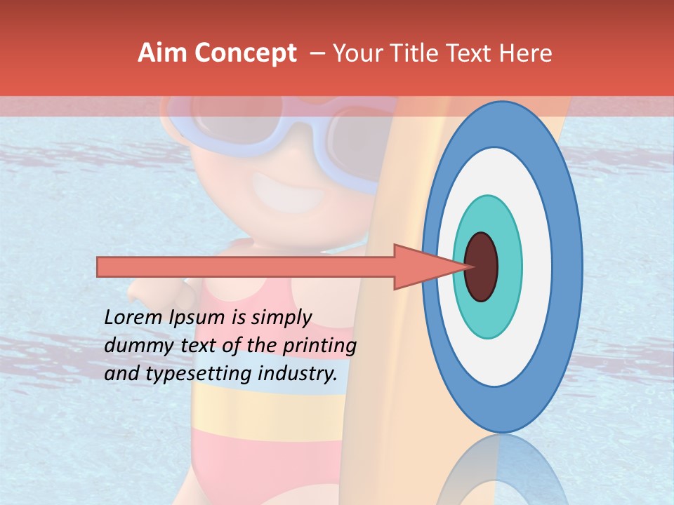 Ripples Start Nobody PowerPoint Template