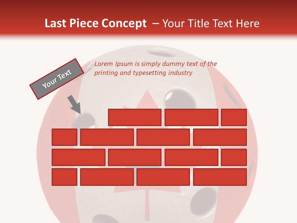 Canada Floor Game PowerPoint Template