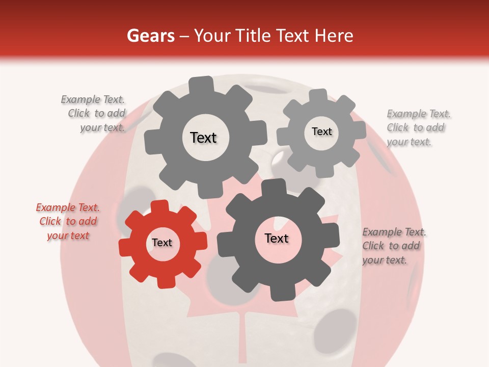 Canada Floor Game PowerPoint Template