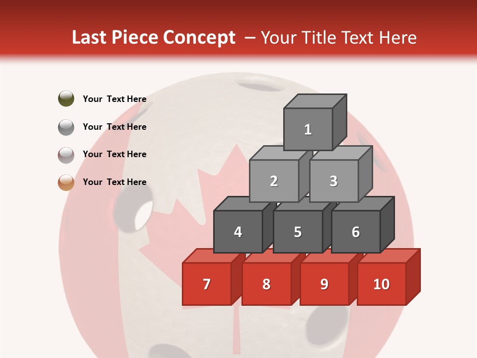 Canada Floor Game PowerPoint Template