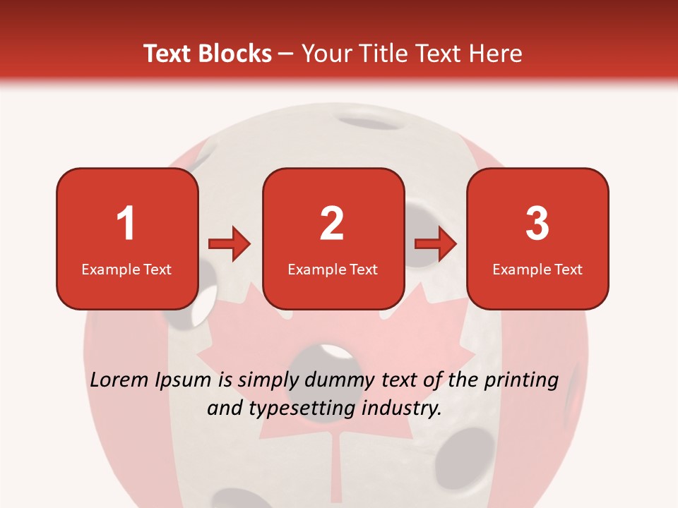 Canada Floor Game PowerPoint Template