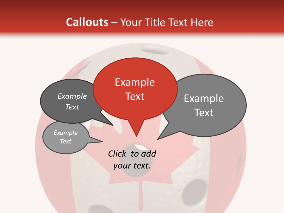 Canada Floor Game PowerPoint Template