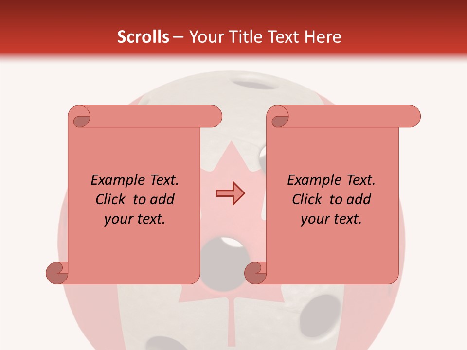Canada Floor Game PowerPoint Template