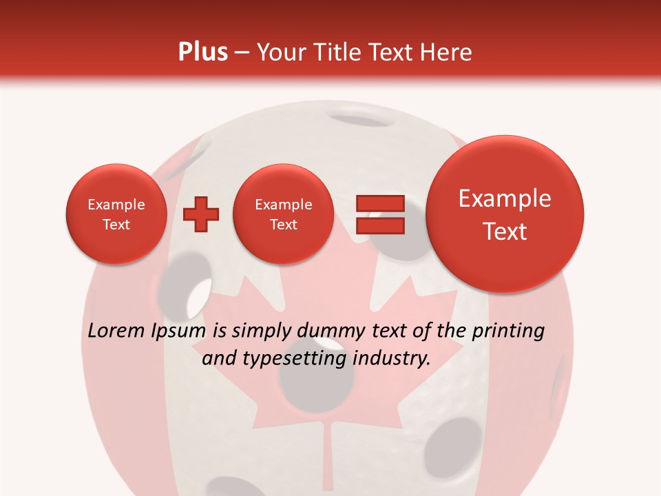 Canada Floor Game PowerPoint Template