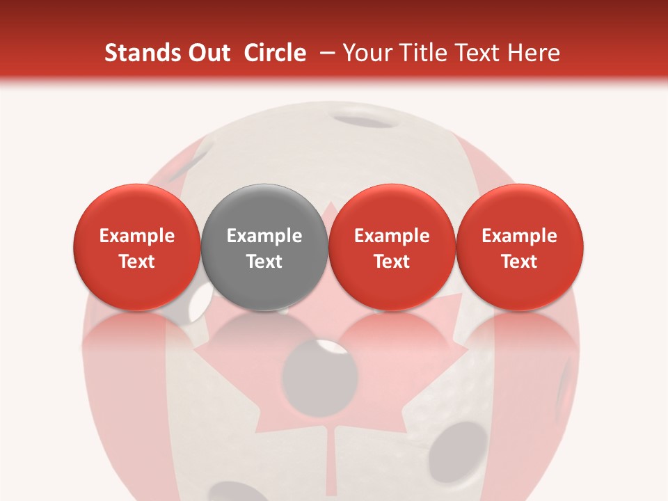 Canada Floor Game PowerPoint Template