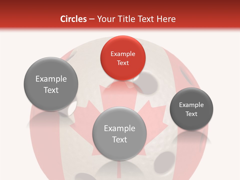 Canada Floor Game PowerPoint Template