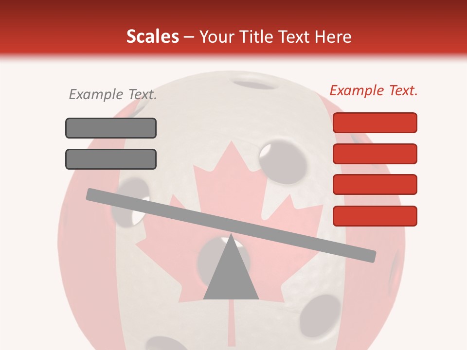Canada Floor Game PowerPoint Template