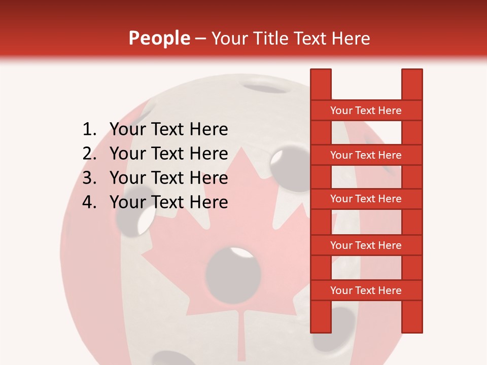 Canada Floor Game PowerPoint Template