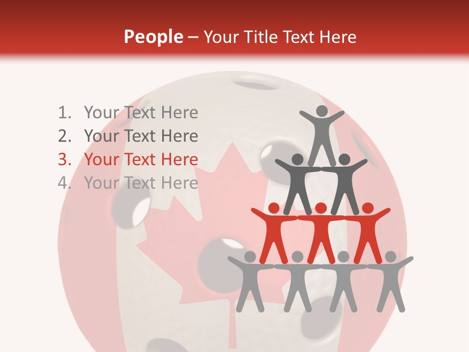 Canada Floor Game PowerPoint Template
