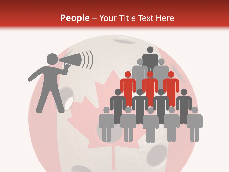 Canada Floor Game PowerPoint Template