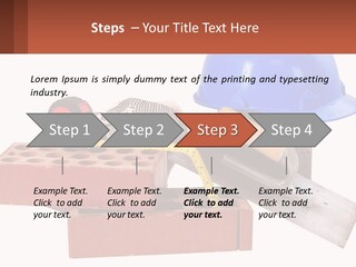 Helmet Stick Clipping PowerPoint Template