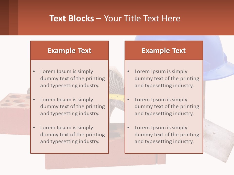 Helmet Stick Clipping PowerPoint Template