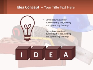 Helmet Stick Clipping PowerPoint Template