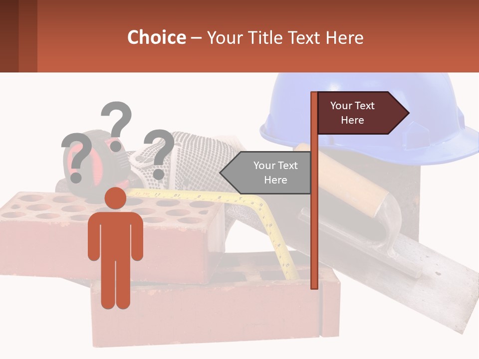 Helmet Stick Clipping PowerPoint Template