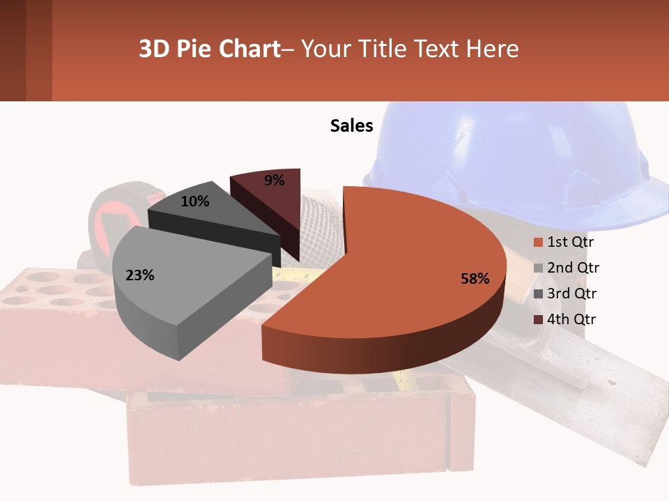 Helmet Stick Clipping PowerPoint Template