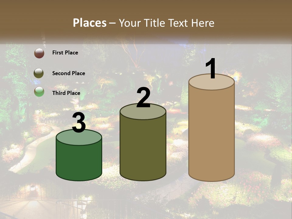 Decoration Scenery Scenic PowerPoint Template