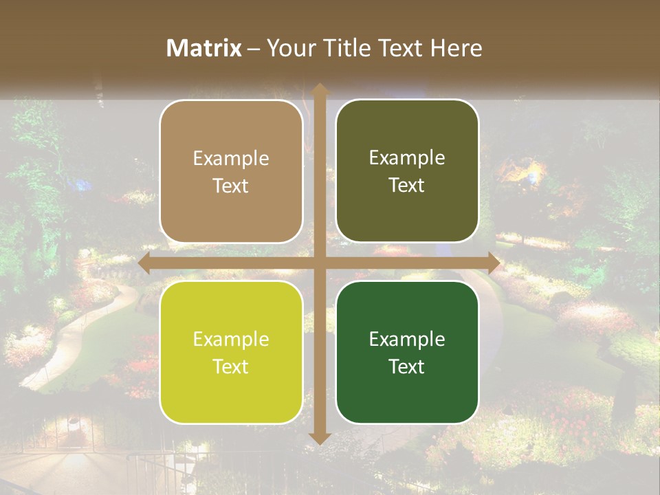 Decoration Scenery Scenic PowerPoint Template