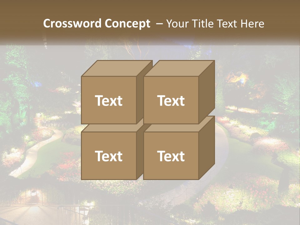 Decoration Scenery Scenic PowerPoint Template