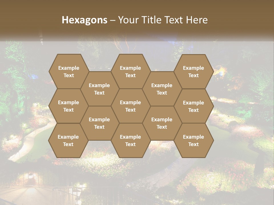 Decoration Scenery Scenic PowerPoint Template