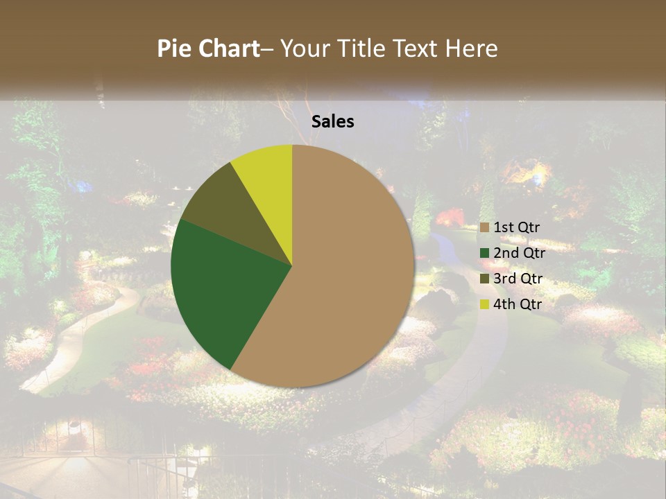 Decoration Scenery Scenic PowerPoint Template