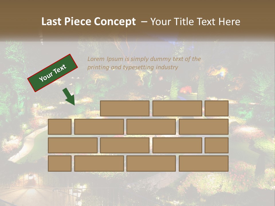 Decoration Scenery Scenic PowerPoint Template