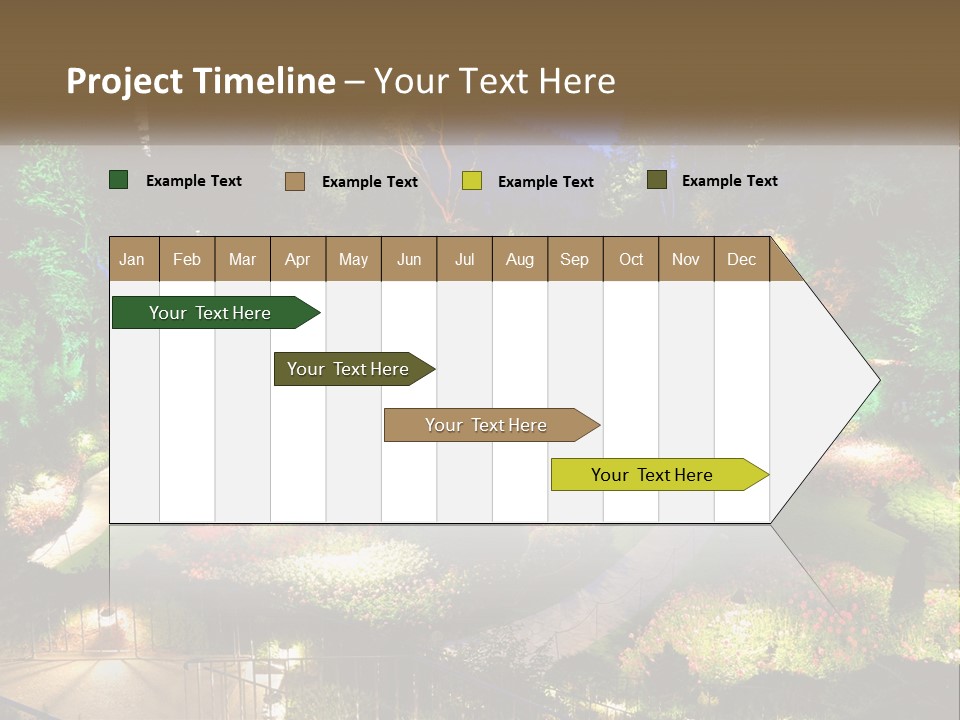 Decoration Scenery Scenic PowerPoint Template