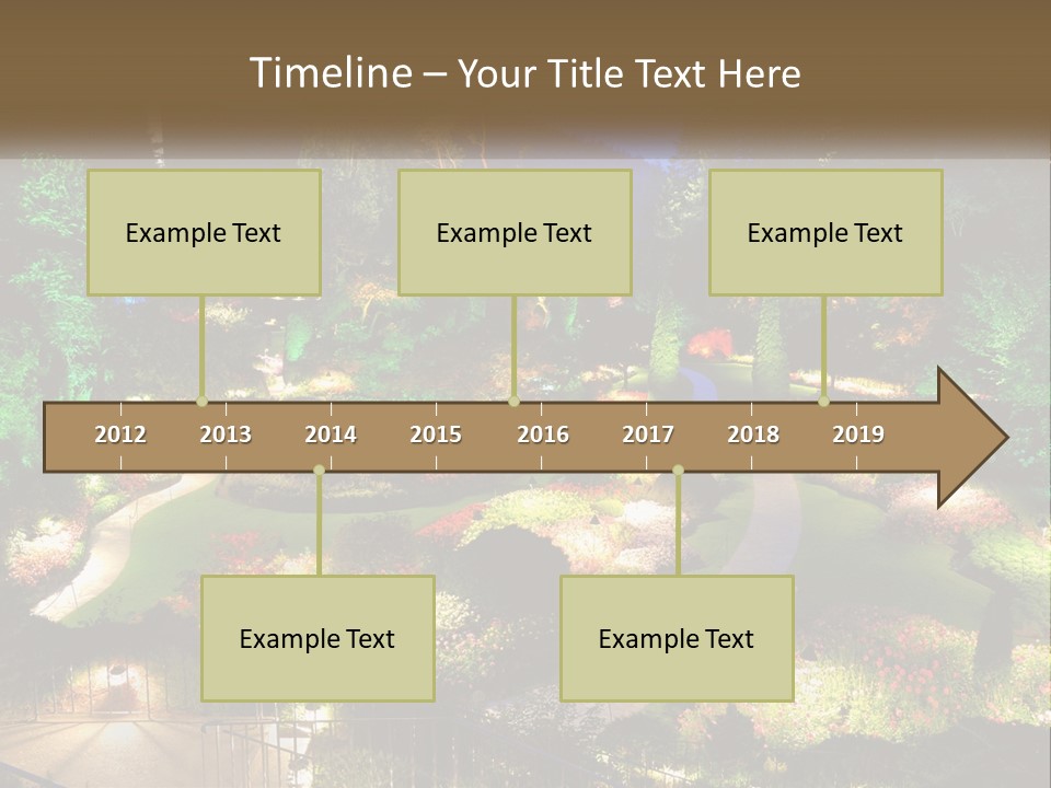 Decoration Scenery Scenic PowerPoint Template