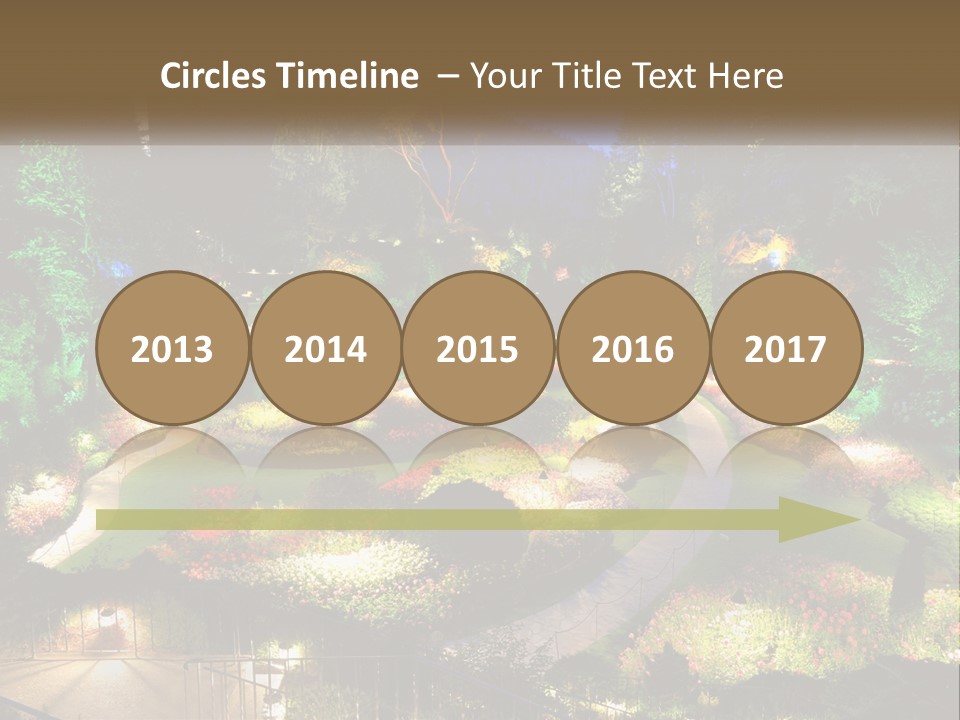 Decoration Scenery Scenic PowerPoint Template