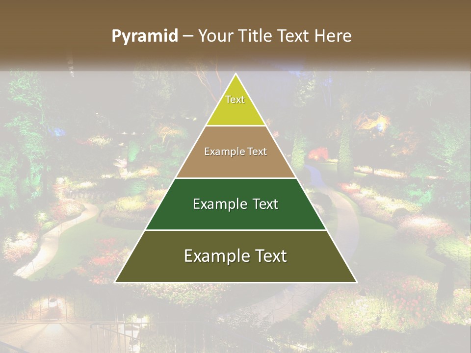 Decoration Scenery Scenic PowerPoint Template