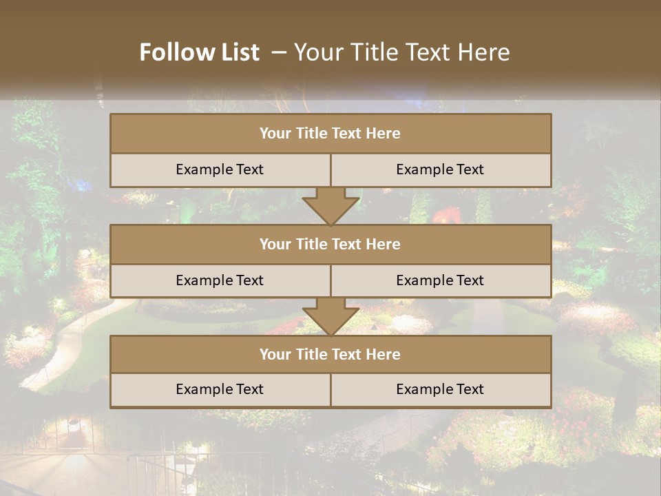 Decoration Scenery Scenic PowerPoint Template