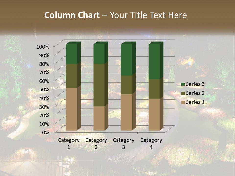 Decoration Scenery Scenic PowerPoint Template