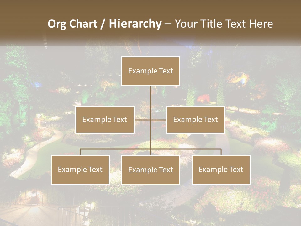 Decoration Scenery Scenic PowerPoint Template