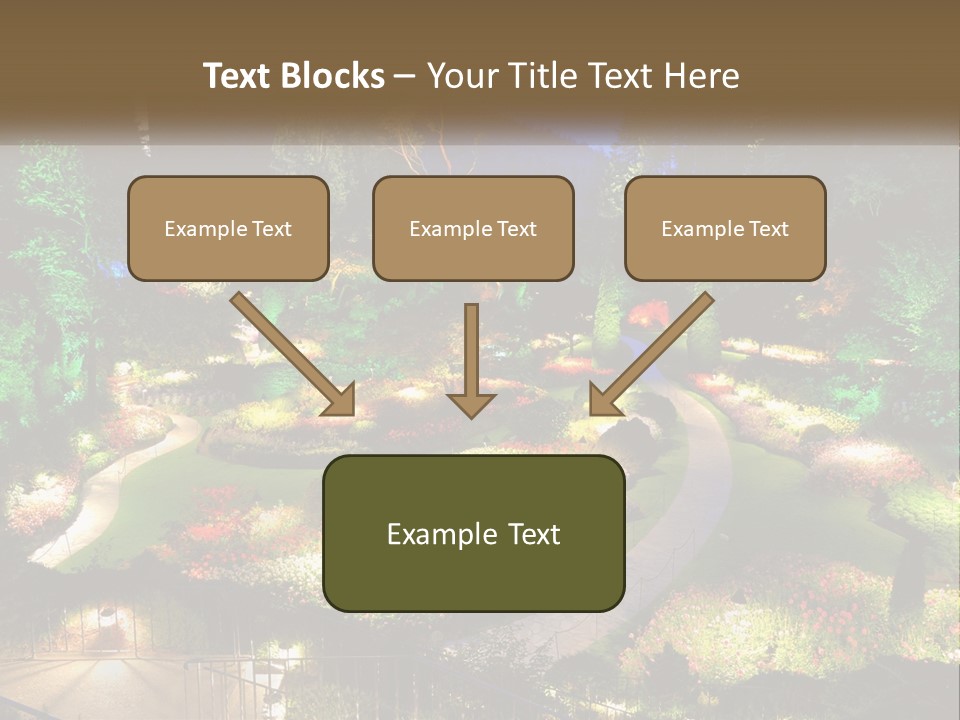 Decoration Scenery Scenic PowerPoint Template