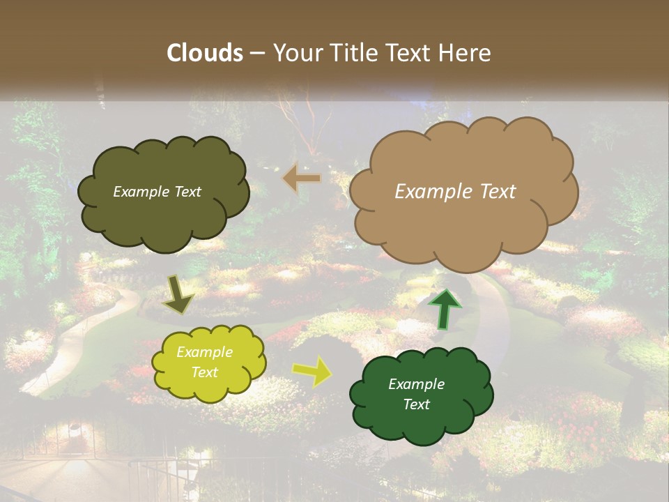 Decoration Scenery Scenic PowerPoint Template