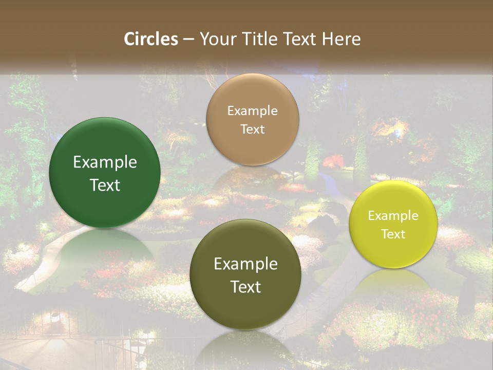 Decoration Scenery Scenic PowerPoint Template