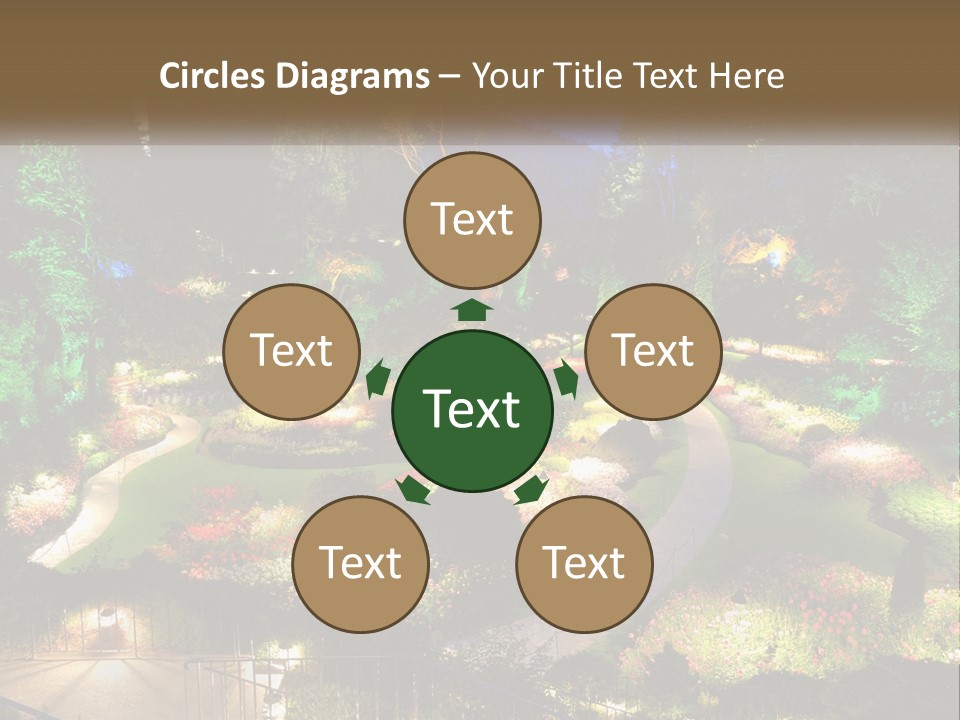 Decoration Scenery Scenic PowerPoint Template