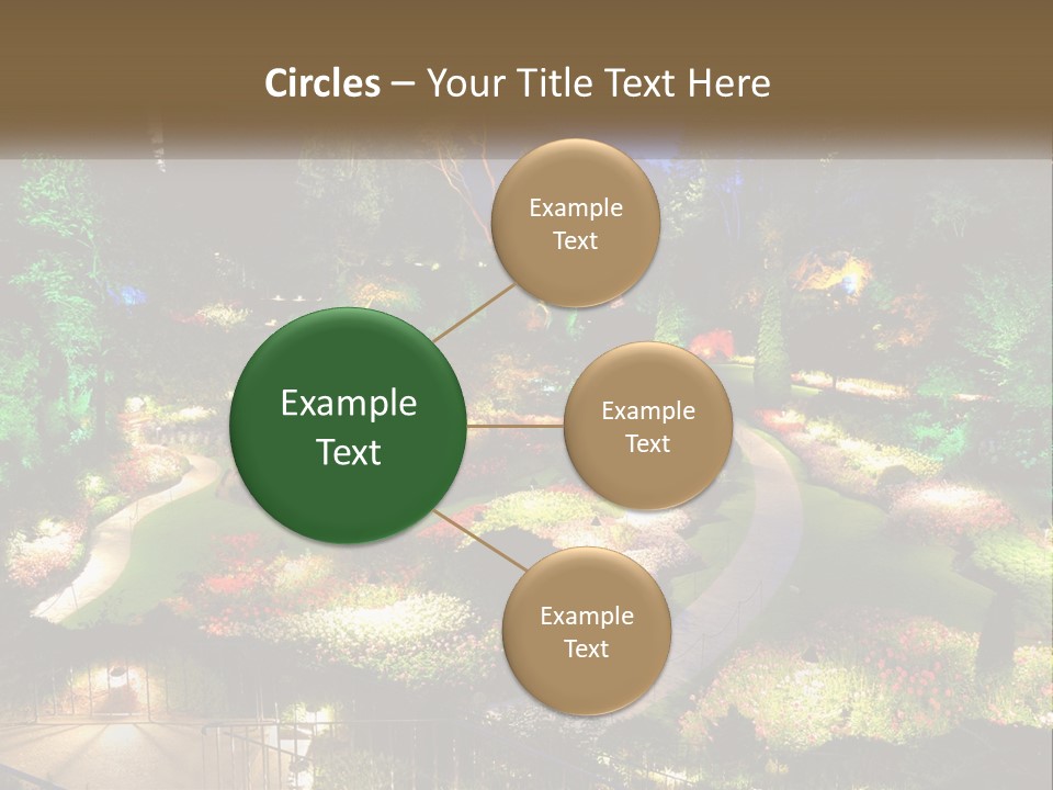 Decoration Scenery Scenic PowerPoint Template