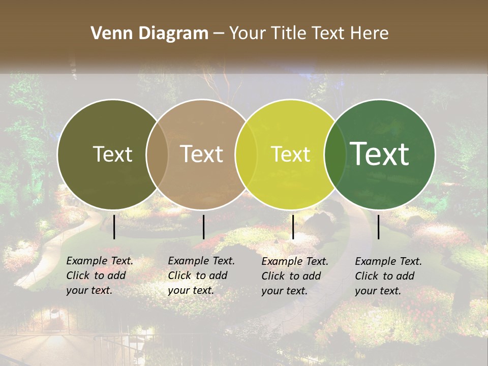 Decoration Scenery Scenic PowerPoint Template