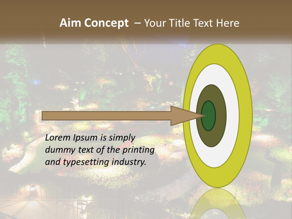 Decoration Scenery Scenic PowerPoint Template