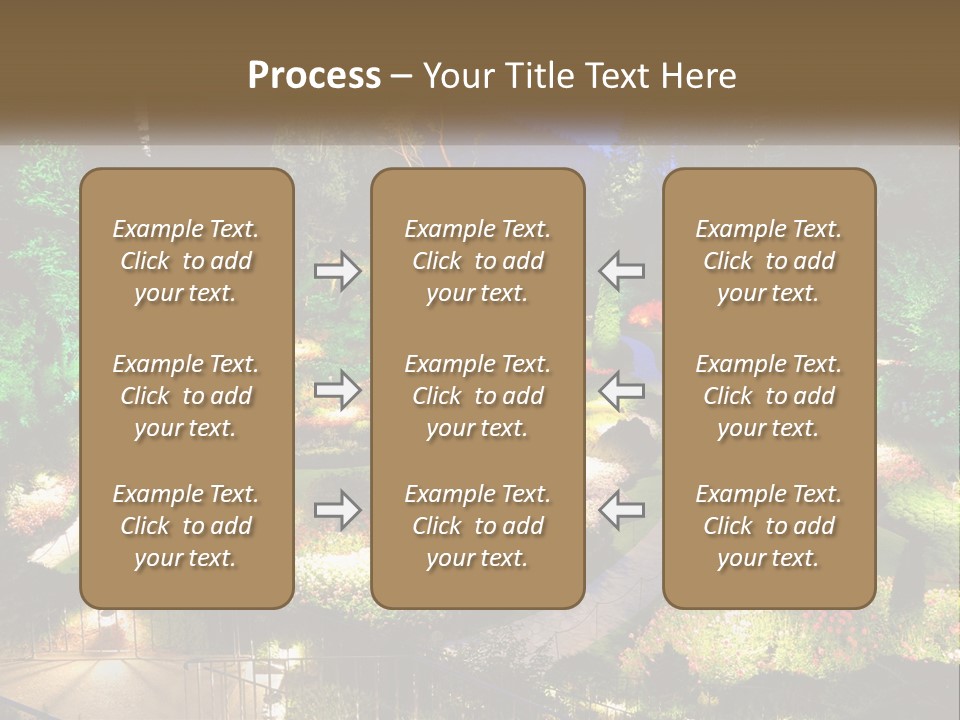 Decoration Scenery Scenic PowerPoint Template