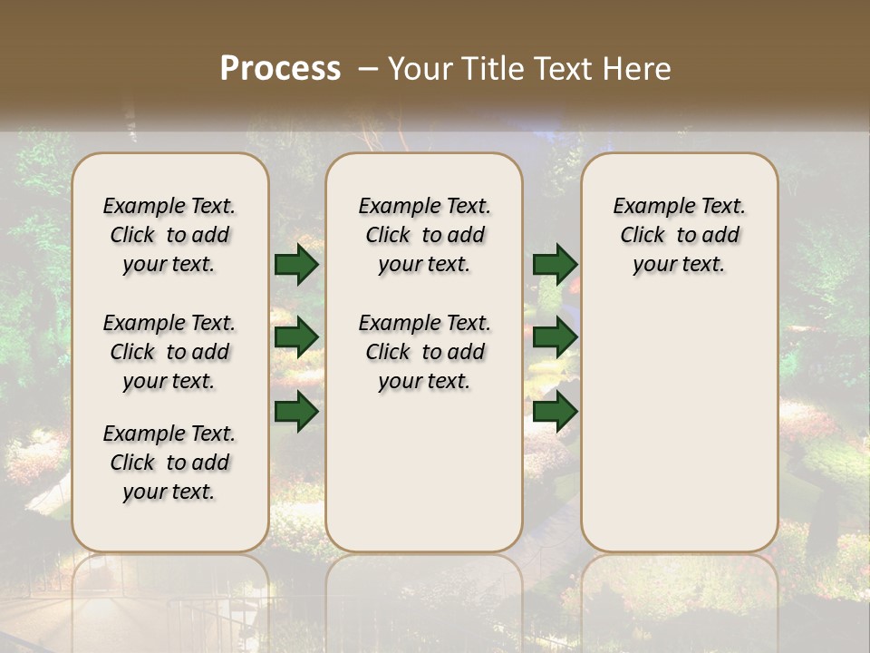Decoration Scenery Scenic PowerPoint Template