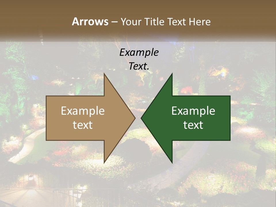 Decoration Scenery Scenic PowerPoint Template