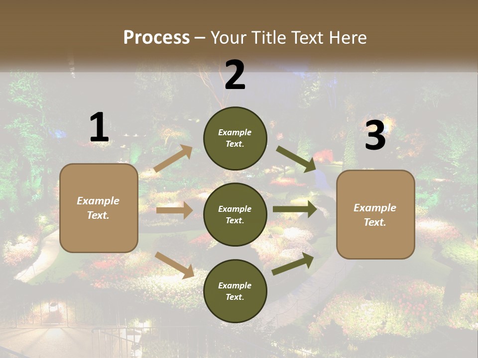 Decoration Scenery Scenic PowerPoint Template