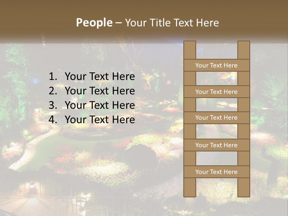 Decoration Scenery Scenic PowerPoint Template