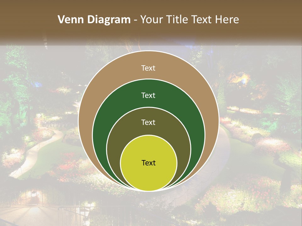 Decoration Scenery Scenic PowerPoint Template