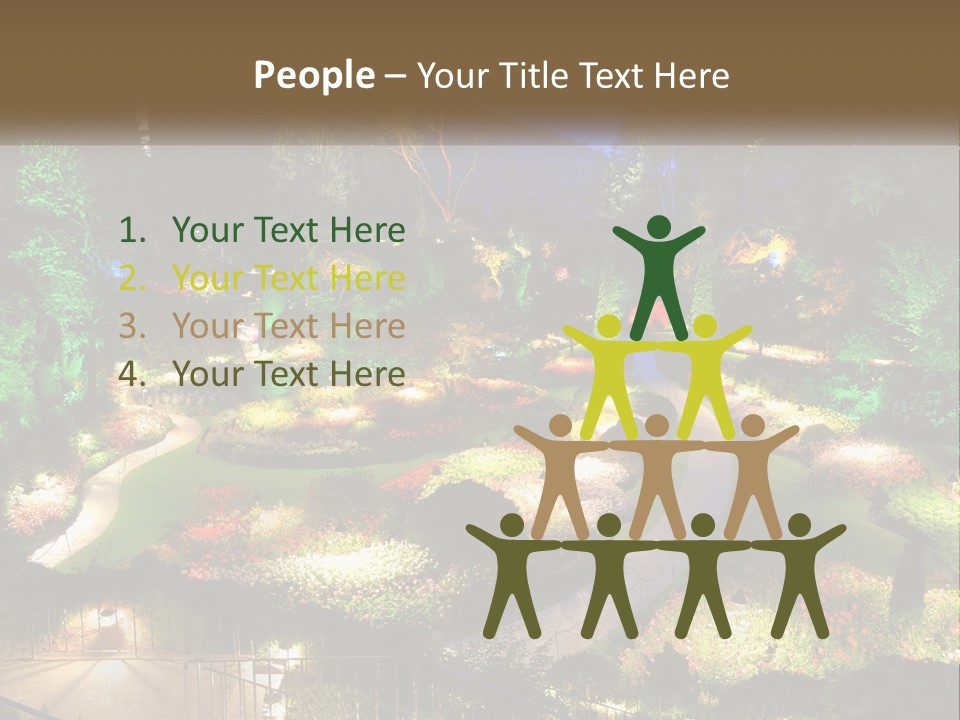 Decoration Scenery Scenic PowerPoint Template