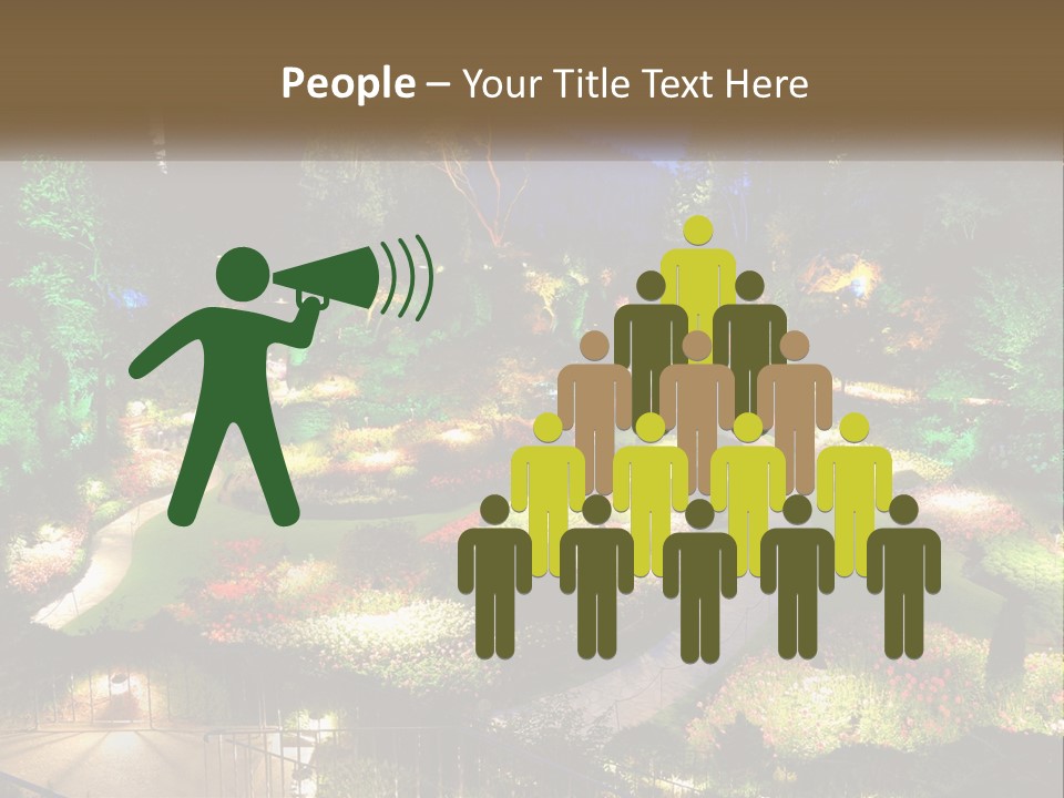 Decoration Scenery Scenic PowerPoint Template